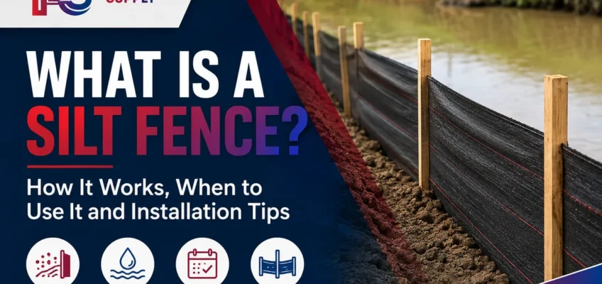 What Is a Silt Fence? How It Works, When to Use It and Installation Tips