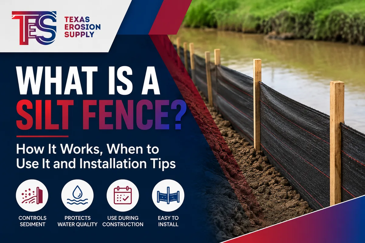 What Is a Silt Fence? How It Works, When to Use It and Installation Tips